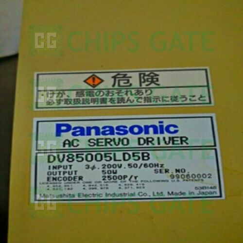 1PCS NEW PANASONIC AC SERVO DRIVER DV85005LD5B Fast Ship