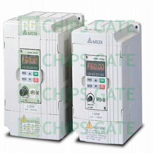 Delta VFD015M43B-ZA Inverter VFD drive 3Phase 380V 1.5KW