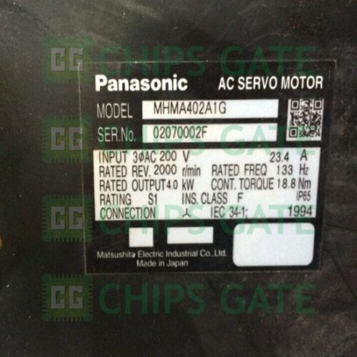Panasonic servo motor MHMA402A1G