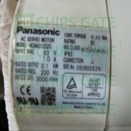 Panasonic Servo Motor MQMA012S2Q
