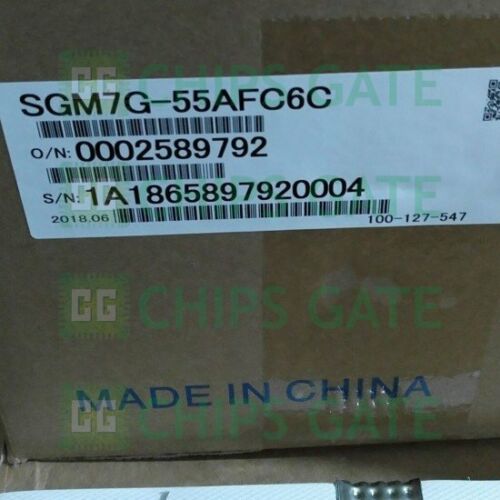 Yaskawa servo motor SGM7G-55AFC6C