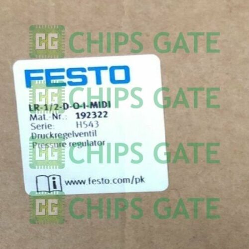 FESTO Pressure Regulator LR-1/2-D-O-I-MIDI 192322
