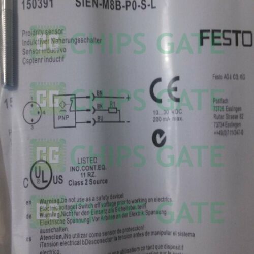 Festo Proximity Switch SIEN-M5B-PO-S-L 150375