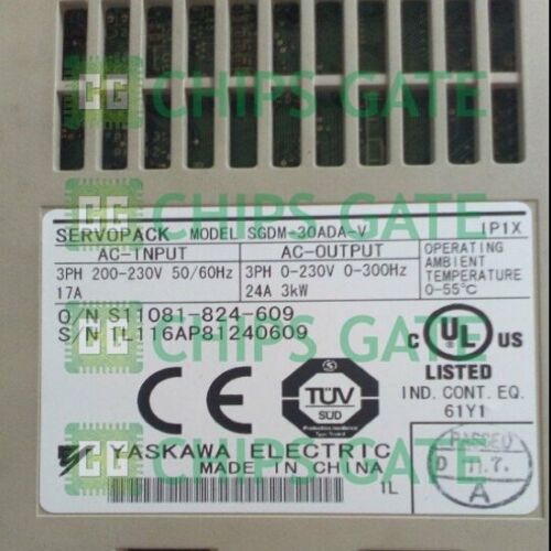 Yaskawa Servo Driver SGDM-30ADA-V