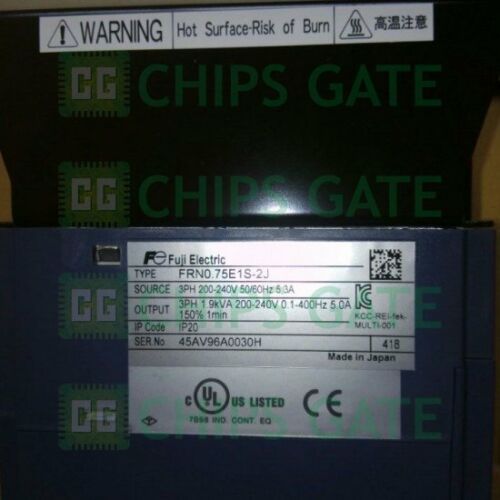 Fujitsu converter FRN0.75E1S-2J 220V 0.75K