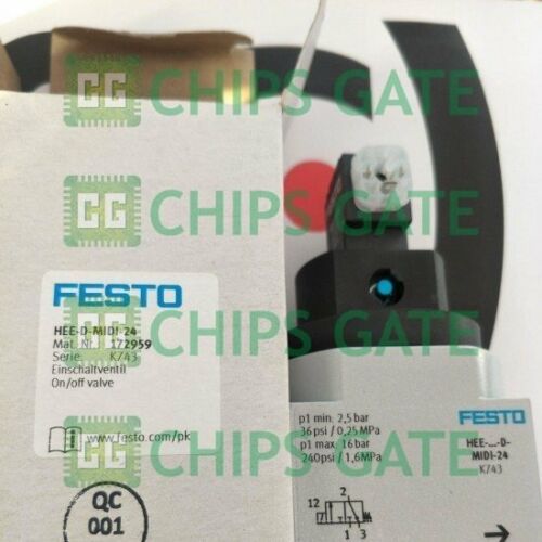 FESTO soft start valve HEE-D-MIDI-24