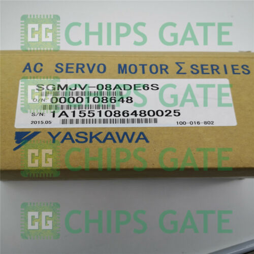 Yaskawa Servo Motor SGMJV-08ADE6S