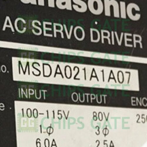 Panasonic servo drive MSDA021A1A07