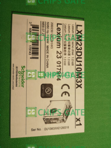 Schneider Servo Drive LXM23DU10M3X