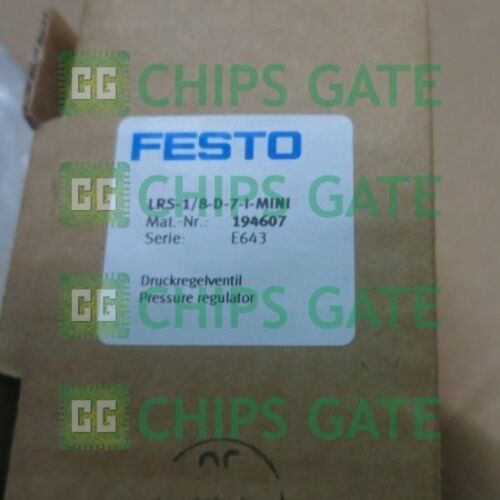 FESTO Solenoid Valve LRS-1/8-D-7-I-MINI
