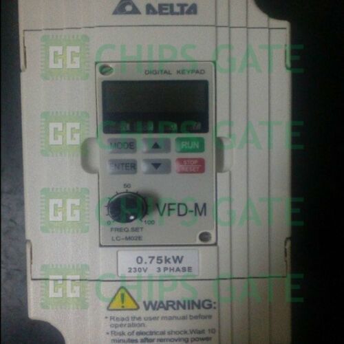 Delta Frequency Converter VFD007M23A 220V 0.75KW