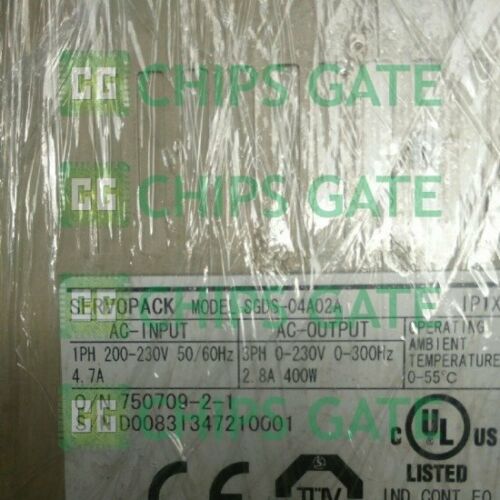 YASKAWA SGDS-04A02A Servo Driver