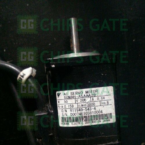 Yaskawa AC Servo Motor SGMAH-A5AAA2B SGMAHA5AAA2B