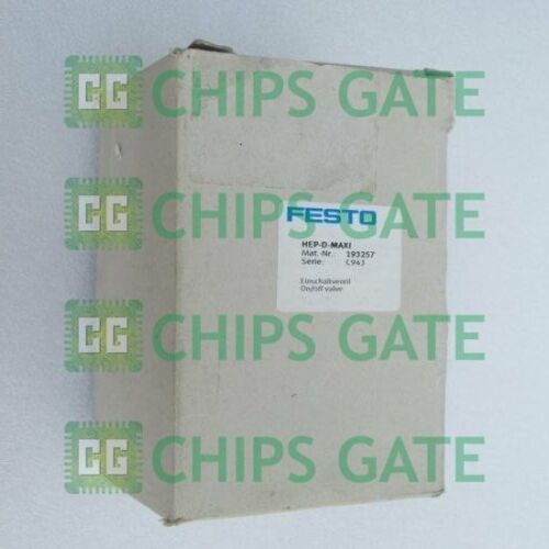 FESTO Soft Start Valve HEP-D-MAXI 193257