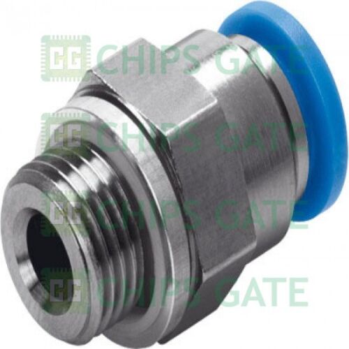 FESTO QS-6-4 Push-in Connector 153037, (1 PC)