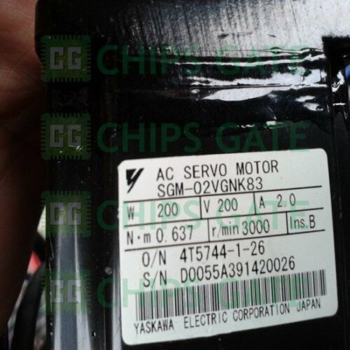 Yaskawa Servo Motor SGM-02VGNK83