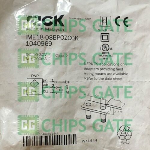 SICK Proximity Switch IME18-08BPOZC0K