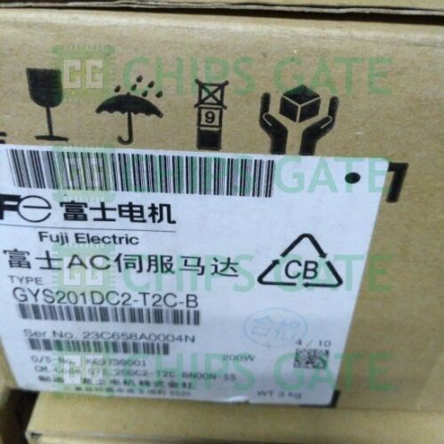 Fuji servo motor 200W GYS201DC2-T2C-B