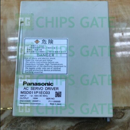 Panasonic servo drive MSD011P1EC03