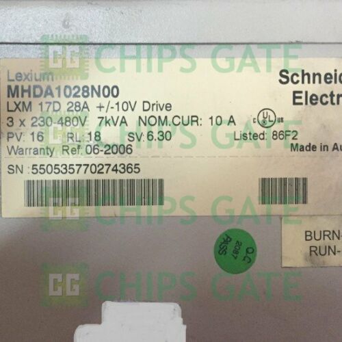 Schneider Servo driver MHDA1028N00