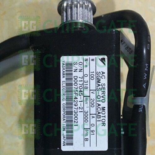 YASKAWA SGMAS-01ACAB1 servo motor