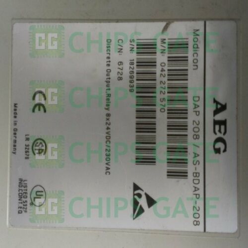 Schneider DAP208 AS-BDAP-208 AEG Modicon Discrete Output Module