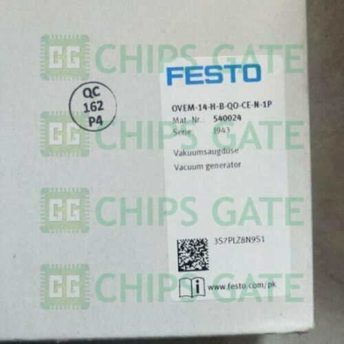 FESTO Vacuum Generator OVEM-14-H-B-QO-CE-N-1P 540024
