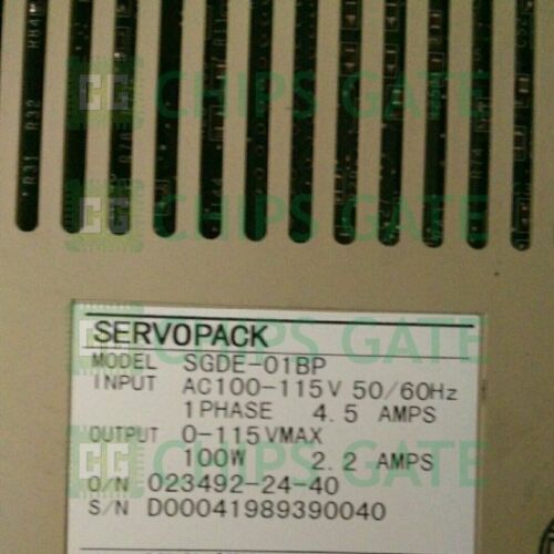 Yaskawa servo driver SGDE-01BP