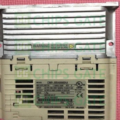 Yaskawa CIMR-JBBA0006BAA 220V 0.75KW
