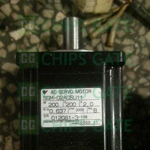Yaskawa SGM-02AGSU11 Servo Motor