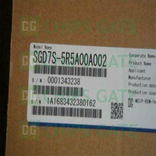 Yaskawa servo motor SGD7S-5R5A00A