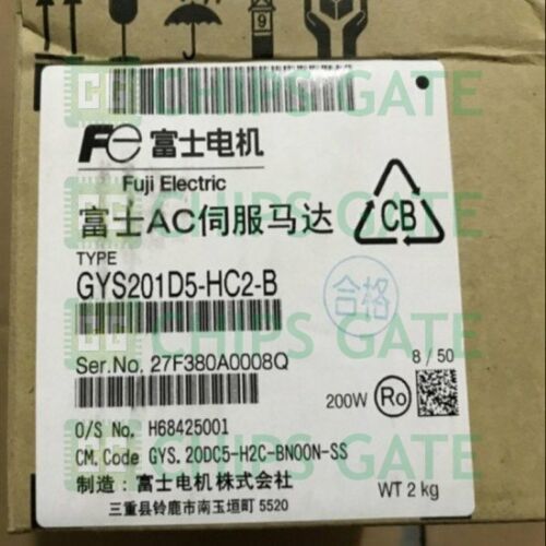 Fuji Servo Motor GYS201D5-HC2-B