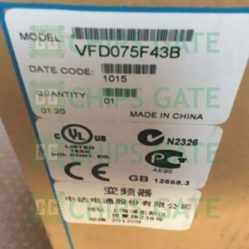 DELTA VFD075F43B 7.5KW/380V