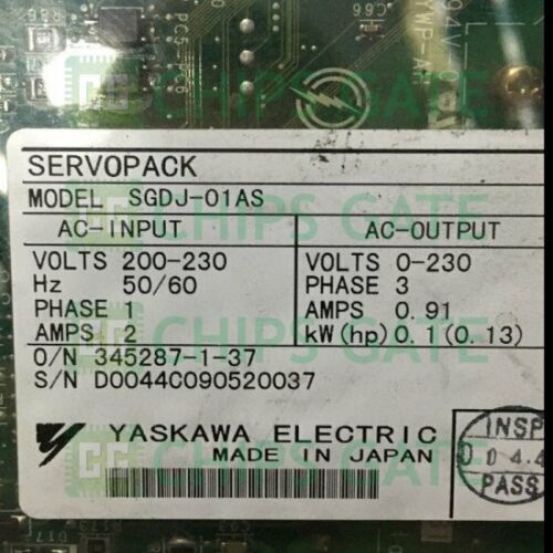 Yaskawa servo driver SGDJ-01AS