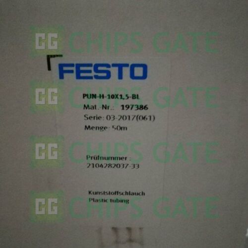 50M For Festo PUN-H-10X1,5-BL 197386 blau Pneumatic Tubing