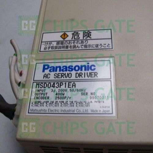Panasonic servo Drive MSD043P1EA