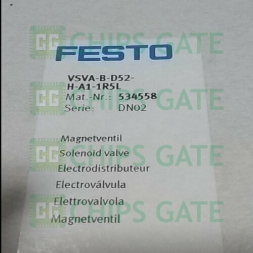FESTO solenoid valve VSVA-B-D52-H-A1-1R5L 534558