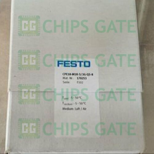 FESTO Solenoid Valve CPE18-M1H-5/3G-QS-8