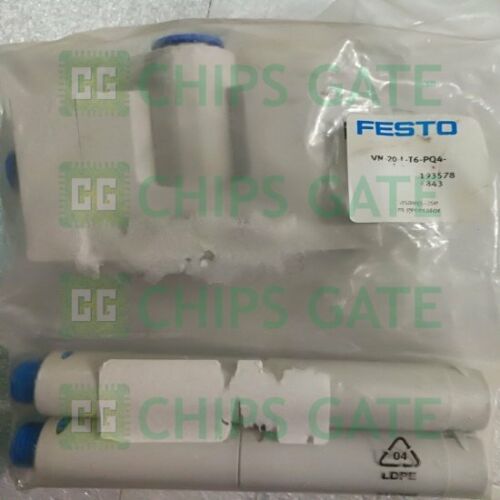 FESTO Vacuum Generator VN-20-L-T6-PQ4-VQ5-RO2 193578