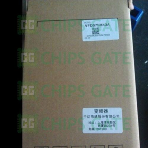 Delta Inverter VFD075M43A VFD-075M43A 380V-7.5KW