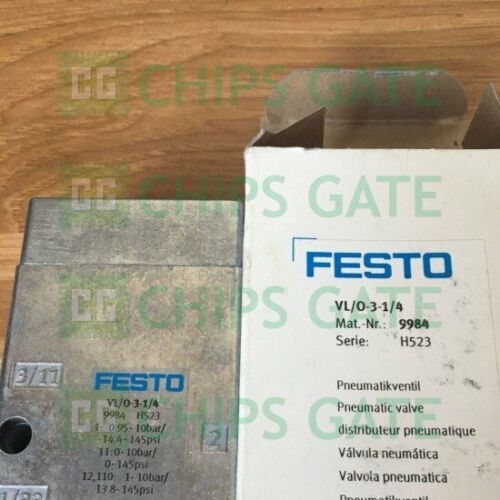 FESTO VL/O-3-1/4 9984