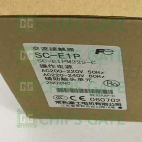 Fuji Electric SC-E1P 220V Magnetic Contactor