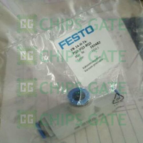 FESTO Vacuum Generator 193482 VN-14-H-T4-PQ2-VQ3-RQ3