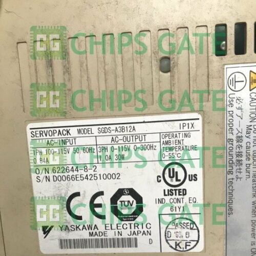 Yaskawa Servo Drive SGDS-A3B12A It