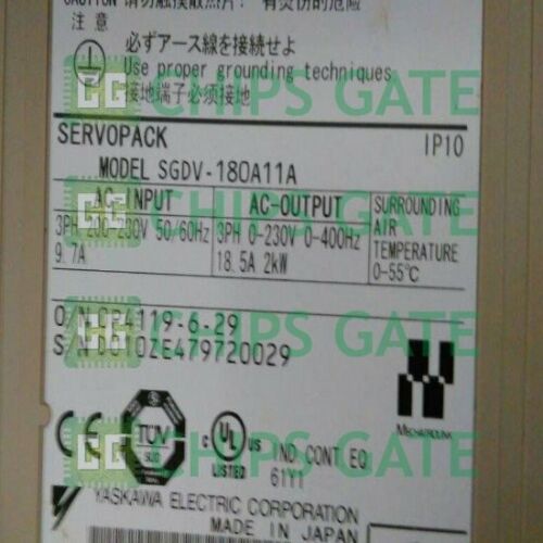 Yaskawa Servo Driver SGDV-180A11A