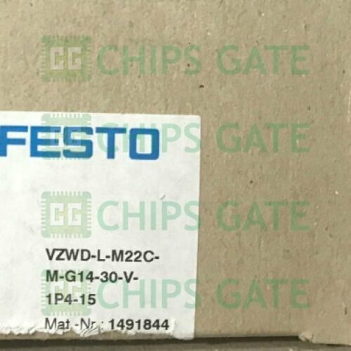 FESTO Valve VZWD-L-M22C-M-G14-30-V-1P4-15 1491844
