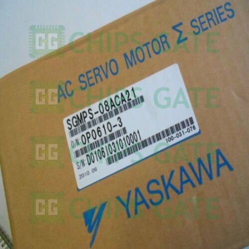 Yaskawa servo motor SGMPS-08ACA21