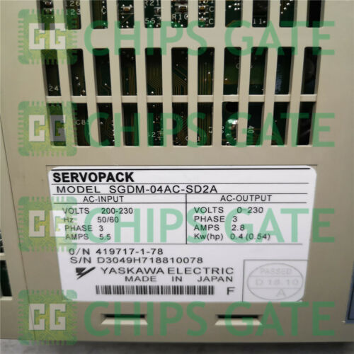 Yaskawa servo driver SGDM-04AC-SD2A