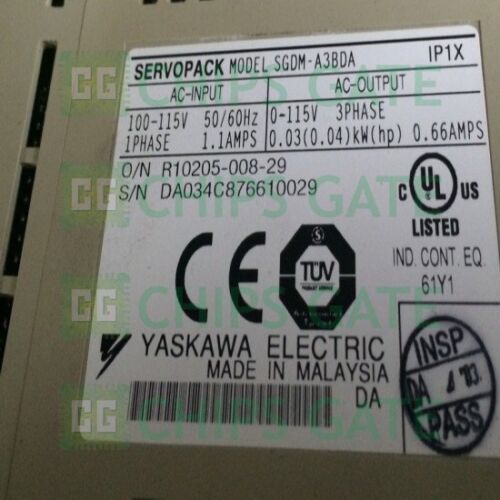 ORIGINAL SGDM-A3BDA SGDMA3BDA YASKAWA SERVO DRIVE