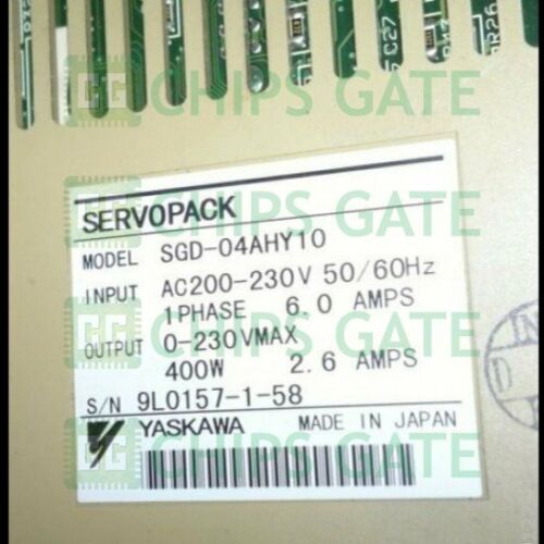 Yaskawa Servo Motor SGD-04AHY10
